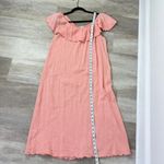 Eberjay Eberjey Nomad Florence Off Shoulder Midi Dress in Candlelight Peach Size small Photo 6