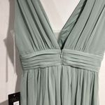 Eva bridal‎ dress light green 3329 NEW size medium lined maxi Photo 6