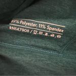 Outdoor Voices Dark Forest Green Teal Athletic Pullover Hoodie Size Large EUC Photo 3