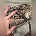 Michael Kors Large Embossed Leather Satchel Snakeskin Photo 10