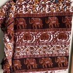 Zimmermann Cotton Printed Towel in Elephant Paisley Photo 7