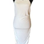 Princess Polly  Ribbed Halter Dress – White Bodycon Photo 0