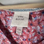 Knox Rose  Dress Boho Red Floral Short Tassel Ditsy Western Prairie Trave… Photo 3