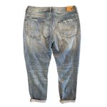 American Eagle  Tomgirl Jeans Womens 8 Distressed Boyfriend Fit Medium Wash Denim Photo 1