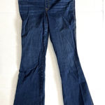 Spanx  Dark Wash Pull On Bootcut Flare Shaping Jeans Womens XL 32” Inseam Photo 0
