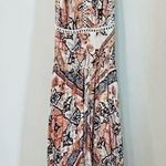 Abel the label NWT  Maxi Dress Womens Cutout Smocked Halter small Photo 1