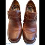 BORN W11929 Leather Heeled Loafers. Brown Size 7 Photo 4