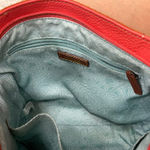 The Sak Coral papaya Leather Shoulder Bag Everyday Casual Purse Stylish Handbag Photo 8