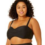 Time & Tru Swimsuit Bikini set top 1X bottom XL swimwear set white black Photo 8