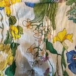 Laura Ashley Floral Peasant Blouse, Button Front, Vintage Cottagecore Women’s XL Photo 9