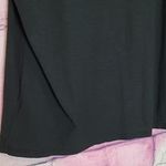 Nation Ltd  100% PIMA COTTON RUFFLE TRIM BLACK TANK TOP XL Photo 7