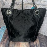 Coach Y2K TOTE SATIN BLACK CHARMS AND SCARF INCLUDED Photo 3
