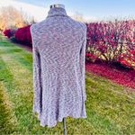American Eagle  Outfitters Gray and Pink Draped Cardigan Photo 8