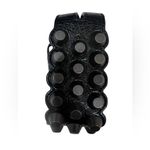 Balenciaga NEW Authentic Black Agneau Triple
Stud Leather Bracelet Photo 10