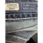 Miss Me  Signature Boot Stretch Jean Medium Wash Rhinestone Embellished 25 Photo 5