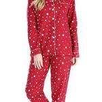 PajamaMania Flannel Long Sleeve Button Photo 0