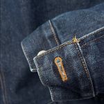 Lauren Jeans Co Classic Quilted Denim Jacket Size Medium Blue Photo 9