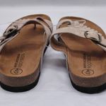 White Mountain Happier Footbed Sandals Minimalist Shoes Women's Size 6M Beige Photo 6