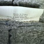 Barnes & Noble‎ Book Holiday Travel Overnight Grey Tote Bag Faux Fur Trim Chic Gray Photo 4