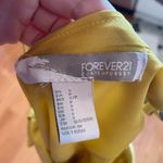 Forever 21  Contemporary Mustard Yellow Formal Maxi Dress Gown | Size S Photo 3