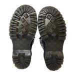 Dr. Martens Sinclair Platform Zebra Embossed Zip Up Lace Closure in Black Photo 14