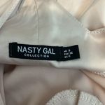 Nasty Gal women’s nude silky dress size 4 Photo 6