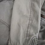 Eddie Bauer Ladies' Cafe Racer Military Styled Cotton Green Jacket Small Photo 4