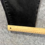 Levi's Denizen High Rise Skinny Jeans Black Denim Comfort Stretch 33x28 Photo 4