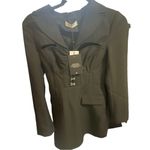 Nordstrom Black Date Night Corset Dress Size 4 Photo 5