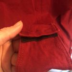 MANGOPOP  Dark Red Spandex Long-Sleeved Bodysuit Photo 1