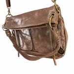 The Sak  Pax Crossbody Purse Brown Leather Bag Adjustable Strap Urban Hippie Boho Photo 1