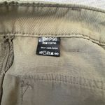 POL Womens Clothing Pocket Shorts Cotton Size Large Olive Green Minimalist Photo 6
