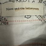ANTHROPOLOGIE Pilcro & The Letterpress Pants Floral Stet Ankle Crop Pink Size 29 Photo 4