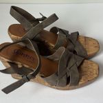 Shimmer by EDL Women’s Brown Strappy Soring Sandal Sz 8.5 = Photo 2