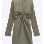 ZARA COPY - Stretchy Linen Blend Short Dress Photo 1
