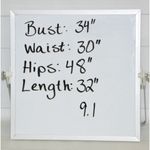 Paper Crane Cute White Casual Lace Tiered Mini Dress Size S V-Neck Short Sleeve Photo 10