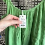 Marine layer  Jude Flutter Sleeve Dress - Jade Sheen Photo 6