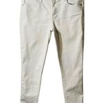 Gap Jeans Womens Size 29" Waist White Straight Leg Pockets Mid Rise Stretch Photo 0