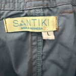 Santiki Blue Shorts Jewel Drawstring Shorts‎ Size Large Photo 6