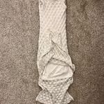 Olive & Oak white knit maxi slit dress Photo 3