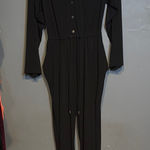 MICHAEL Michael Kors Black Jumpsuit Size L Photo 0
