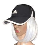 Adidas  cute black lightweight cap with white trim! Photo 2