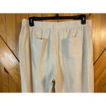 Christopher & Banks  Linen Blend Cropped Pants Natural Womens Sz 14 nwt (0783) Photo 5