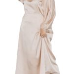 Baltic Born - NWT Balta Satin Midi Elegant Dress Sz L Photo 1