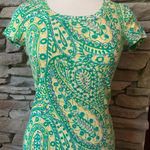 Ralph Lauren green and yellow paisley top Size XS Photo 0