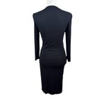 Love j black dress, size Large, knit, sexy, bodycon, whimsygoth, lace up Photo 5