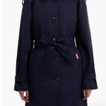 Hunter New with tags Stacy Water Resistant Trench Coat Size Large Navy Photo 0
