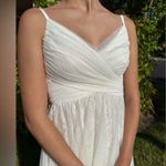 AQUA White Formal Tulle Midi Dress NWT size 0 Photo 7