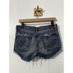7 For All Mankind  Cutoff Denim Shorts 32” Waist Short Shorts Frayed Hem Photo 2
