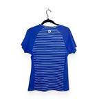 FootJoy  Athletic Women’s Striped Country Club Golf Shirt in Blue/White Size S Photo 5